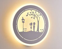 Светильник светодиодный Мелодия Света Дети 6305-28W Белый картинка 